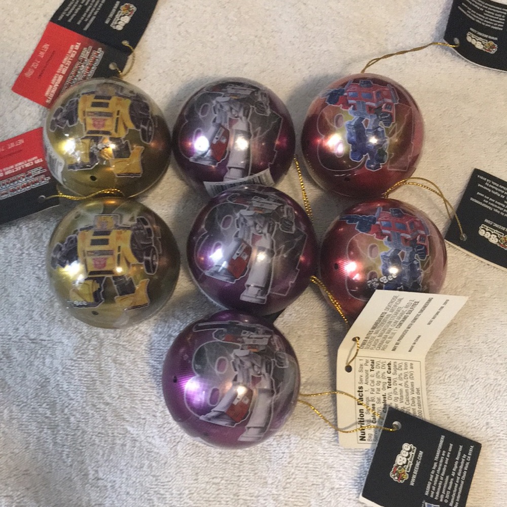 Transformers Collectible Ornament Set